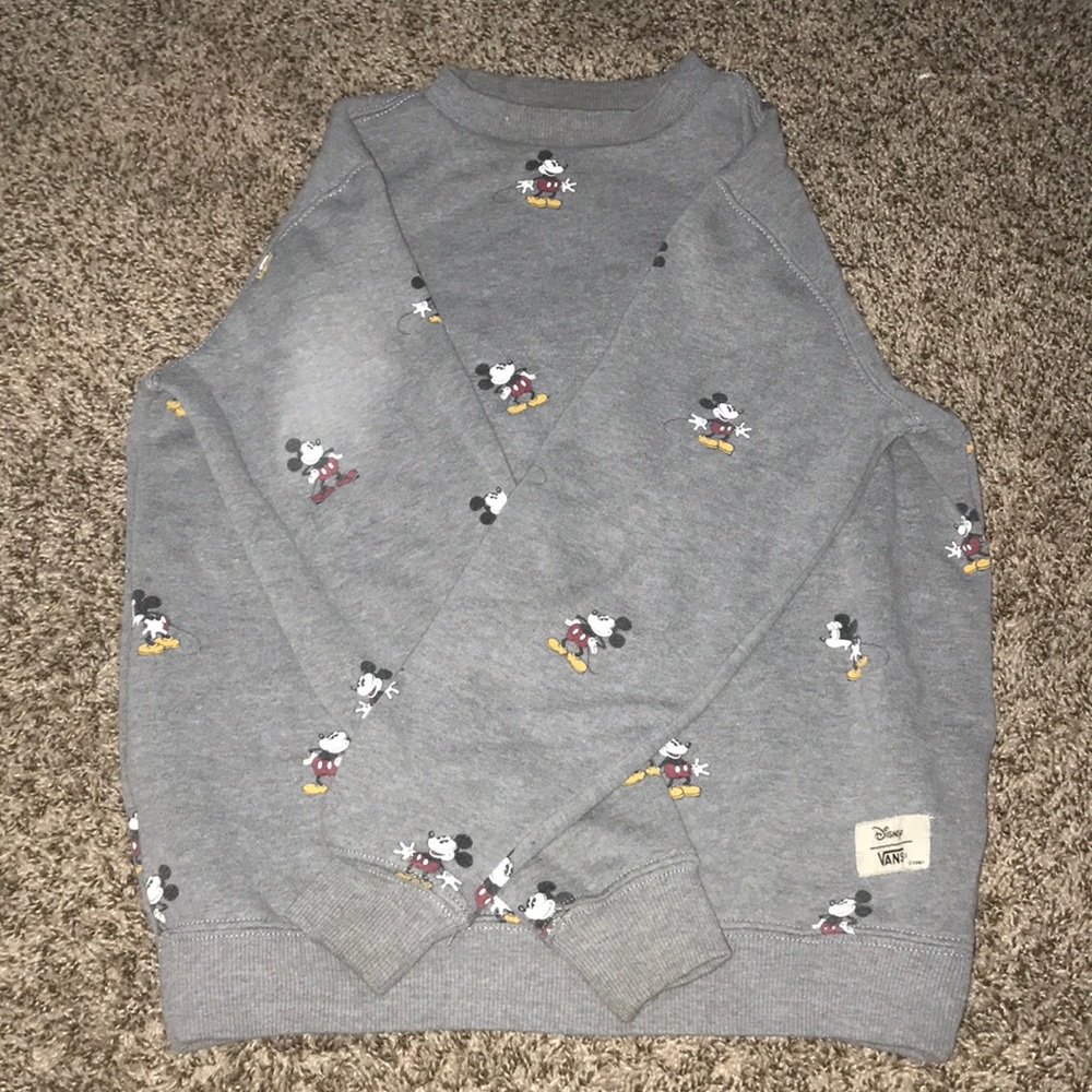 Vans Disney crew neck sweatshirt for boys